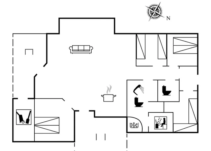 Feriehus Wikar - 50m From The Sea By Interhome Fanø